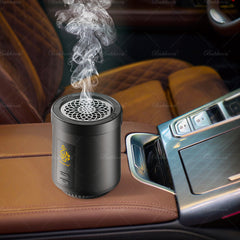 B39-Electric Incense Burner with Timer, Charcoal & Oud 2-in-1, Arabian Oud Bakhoor Burner