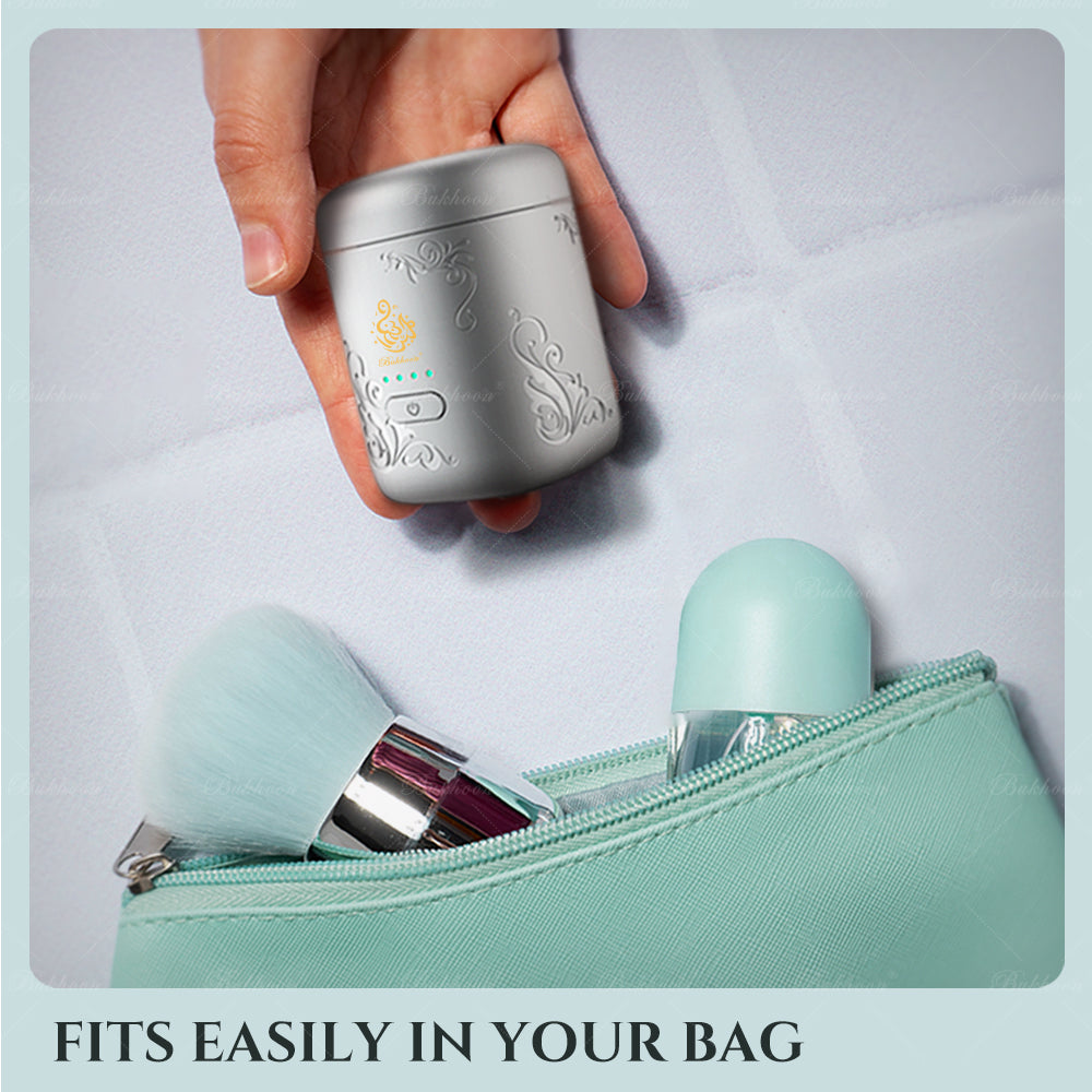 B38-Portable Bakhoor Burner Electric - Electric Incense Burner with Timer - Arabian Bakhoor Burner