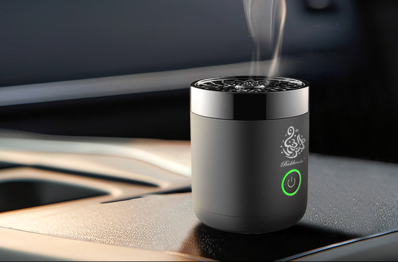 B37-Mini Portable Bakhoor Burner Electric - Electric Incense Burner with Timer -Arabian Bakhoor Burner